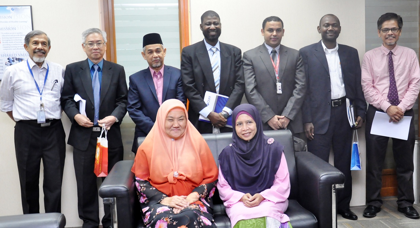 Lawatan Delegasi Universiti Antarabangsa Al-Madinah (MEDIU) ke OUM
