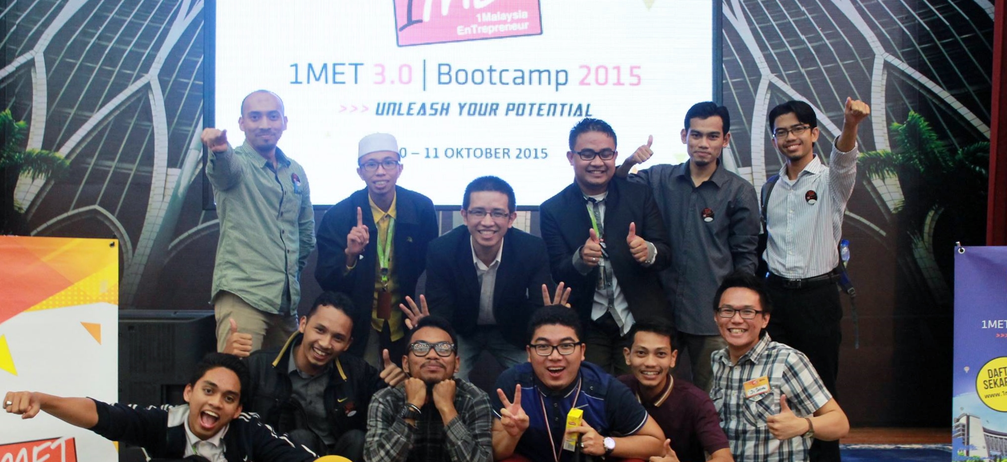 Penyertaan Siswa MEDIU Dalam Program 1Malaysia Entrepreneurs (1MET) Bootcamp,Putrajaya