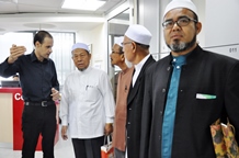 Photos of the visit Dar Quran Institute Terengganu state to the headquarters of the university