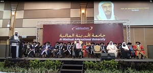 Graduation ceremony  of Al-Madinah International University students 12 Mars 2016