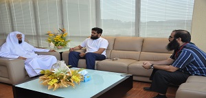 الأستاذ يوسف مبخوت المري يزور جامعة المدينة العالمية الأستاذ يوسف مبخوت المري يزور جامعة المدينة العالمية