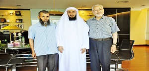 Lawatan oleh Dr Abdel Mawla al-Baghdadi dari Universiti Tripoli, Libya