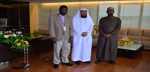 عضو مجلس الشورى في رابطة مسلمي أوروبا يزور جامعة المدينة العالمية بماليزيا