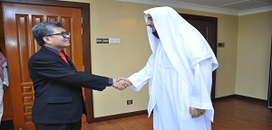 Kunjungan Prof. Dato’ Dr.Asbi bin Ali, Management & Science University (MSU)