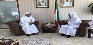 المدير التنفيذي لجامعة المدينة العالمية في زيارة لوزارة التعليم العالي في الكويت