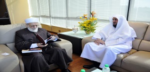 فضيلة الأستاذ الدكتور الشيخ مصطفى ديب البغا يزور مقر جامعة المدينة العالمية بماليزيا