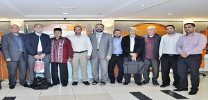 زيارة هيئة الاعتماد الأكاديمي الماليزية لمقر الجامعة لاعتماد برنامج ماجستير في إدارة الأعمال (MBA)