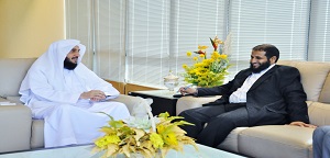 وفد من منظمة بناء الإنسان العالمية في زيارة ودية لجامعة المدينة العالمية بماليزيا