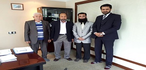 وفد من جامعة الإدارة والتكنولوجيا بلاهور- باكستان يزور جامعة المدينة العالمية بماليزيا