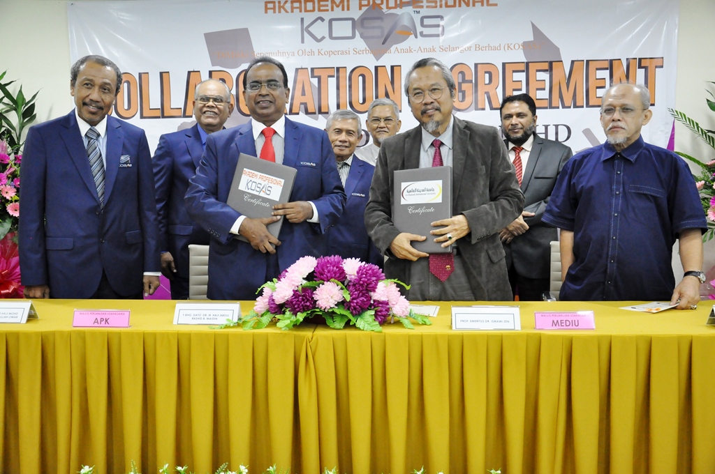 اتفاقية تعاون ثنائية بين جامعة المدينة العالمية وأكاديمية كوساس (KOSAS)