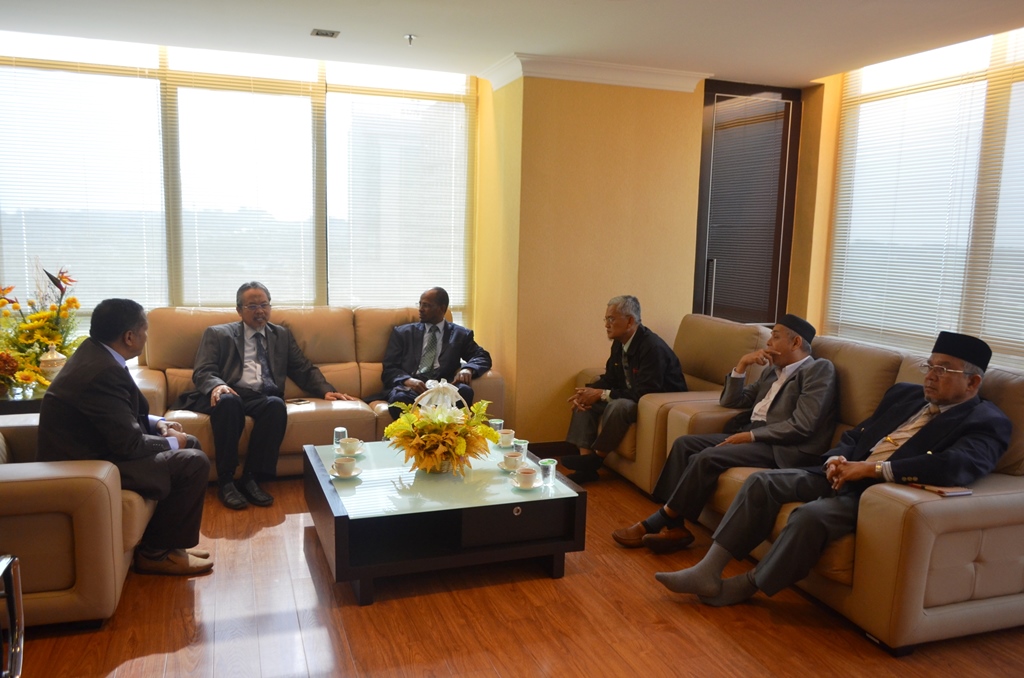 وفد من جامعة الأمة في كينيا في زيارة ودية لجامعة المدينة العالمية في ماليزيا