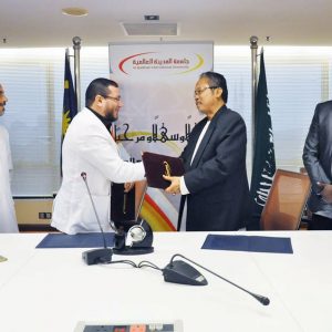 توقيع مذكرة تفاهم ثنائية بين جامعة المدينة العالمية بماليزيا وشركة إم سي للإنتاج الفني بمصر