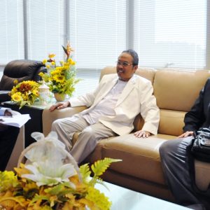 وفد من جامعة وايدسوم في نيجيريا في زيارة ودية لجامعة المدينة العالمية في ماليزيا