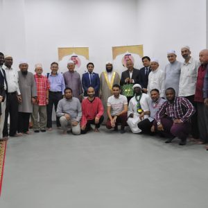 الملحقية الدينية بسفارة خادم الحرمين الشريفين في ماليزيا تقيم مشروع إفطار صائم لمنسوبي جامعة المدينة العالمية