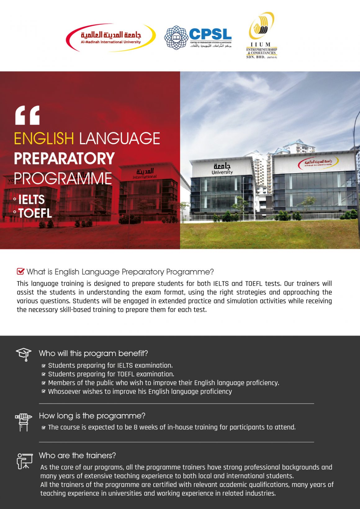 English Language Preparatory Programme