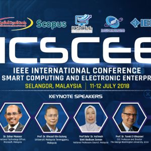 Penerbitan Kertas Penyelidikan Ilmiah ICSCEE2018 dalam Perpustakaan Digital IEEE Xplore®