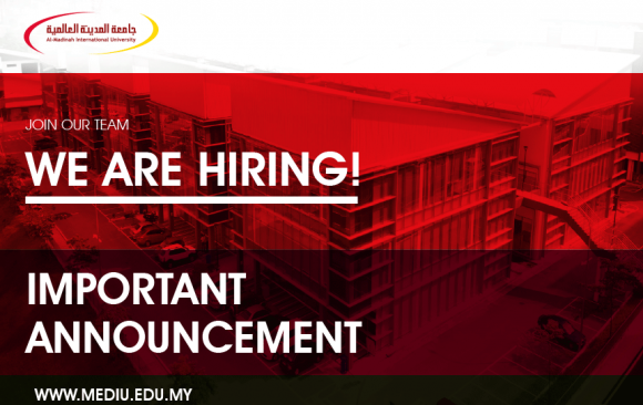 Job Vacancy 2021 – Assistant Registrar (Admin for Faculty)