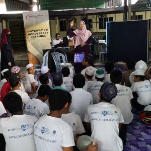 Aktiviti Pelajar: Pembelajaran Perkhidmatan Masyarakat dengan Pelarian Rohingya di Maahad Tahfiz Al-Quran Al-Ikhwaniah, Puchong.