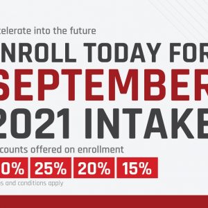 Accelerate into The Future-September 2021 Intake