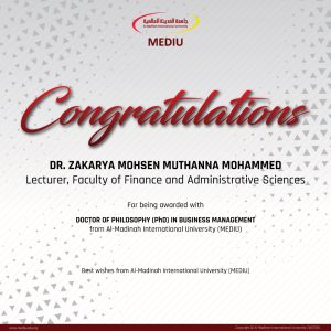 Staff Academic Achievement-Dr. Zakarya Mohsen Muthanna Mohammed Staff Academic Achievement-Dr. Zakarya Mohsen Muthanna Mohammed