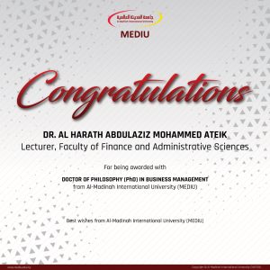 Staff Academic Achievement-Dr. Al-Harath Abdulaziz Mohammed Ateik Staff Academic Achievement-Dr. Al-Harath Abdulaziz Mohammed Ateik