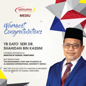 From CEO’s Desk: Congratulations to Minister of Federal Territories From CEO’s Desk: Congratulations to Minister of Federal Territories