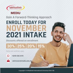 Gain a Forward Thinking Approach-November 2021 Intake